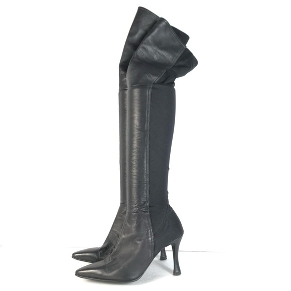 paco gil boots leather sock knee high - Picture 2 of 6